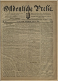 Ostdeutsche Presse. J. 26, № 116 (21 maja 1902)