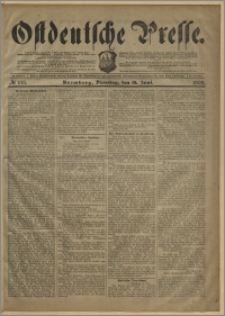 Ostdeutsche Presse. J. 26, № 133 (10 czerwca 1902)