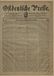 Ostdeutsche Presse. J. 26, № 142 (20 czerwca 1902)