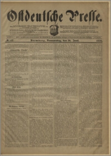 Ostdeutsche Presse. J. 26, № 147 (26 czerwca 1902)