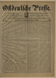 Ostdeutsche Presse. J. 26, № 167 (19 lipca 1902)