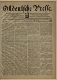 Ostdeutsche Presse. J. 26, № 173 (26 lipca 1902)