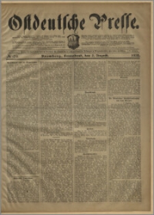 Ostdeutsche Presse. J. 26, № 179 (2 sierpnia 1902)