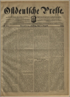 Ostdeutsche Presse. J. 26, № 184 (8 sierpnia 1902)