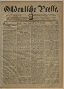 Ostdeutsche Presse. J. 26, № 185 (9 sierpnia 1902)