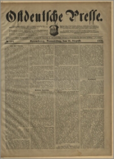 Ostdeutsche Presse. J. 26, № 189 (14 sierpnia 1902)