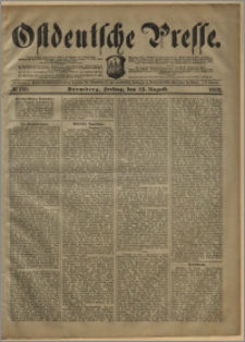 Ostdeutsche Presse. J. 26, № 196 (22 sierpnia 1902)