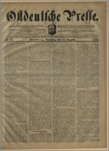 Ostdeutsche Presse. J. 26, № 198 (24 sierpnia 1902)