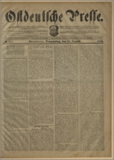 Ostdeutsche Presse. J. 26, № 201 (28 sierpnia 1902)