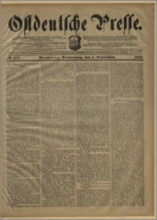 Ostdeutsche Presse. J. 26, № 207 (4 września 1902)