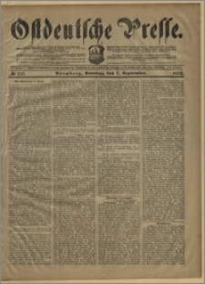 Ostdeutsche Presse. J. 26, № 210 (7 września 1902)