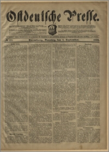 Ostdeutsche Presse. J. 26, № 211 (9 września 1902)