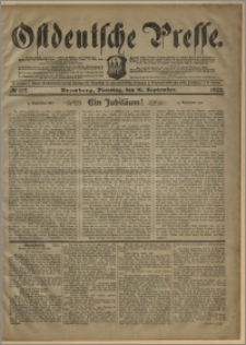 Ostdeutsche Presse. J. 26, № 217 (16 września 1902)