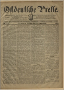 Ostdeutsche Presse. J. 26, № 220 (19 września 1902)