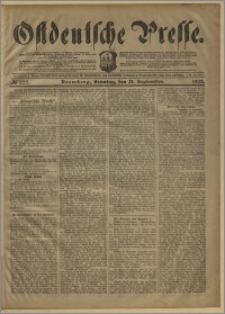 Ostdeutsche Presse. J. 26, № 222 (21 września 1902)