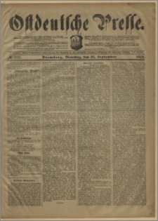 Ostdeutsche Presse. J. 26, № 223 (23 września 1902)