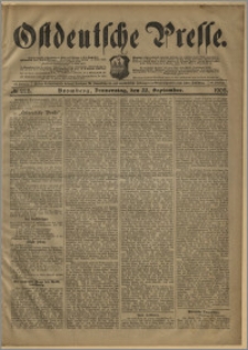 Ostdeutsche Presse. J. 26, № 225 (25 września 1902)