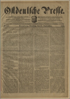 Ostdeutsche Presse. J. 26, № 228 (28 września 1902)