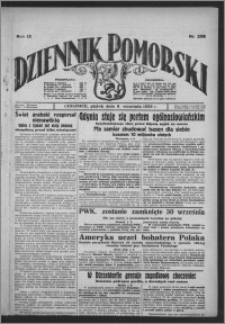 Dziennik Pomorski 1929.09.06, R. 9, nr 205