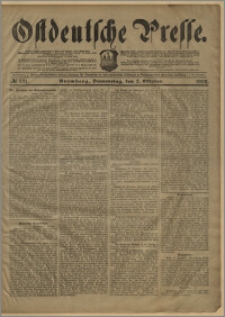 Ostdeutsche Presse. J. 26, № 231 (2 października 1902)