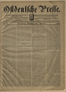 Ostdeutsche Presse. J. 26, № 235 (7 października 1902)