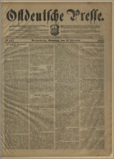 Ostdeutsche Presse. J. 26, № 240 (12 października 1902)