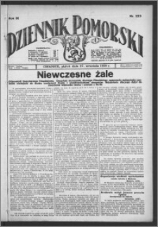 Dziennik Pomorski 1929.09.27, R. 9, nr 223