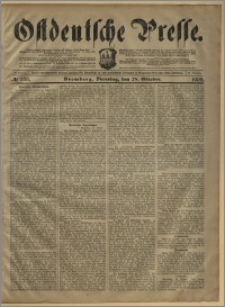 Ostdeutsche Presse. J. 26, № 253 (28 października 1902)