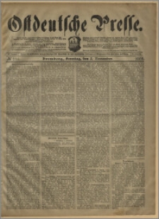 Ostdeutsche Presse. J. 26, № 258 (2 listopada 1902)