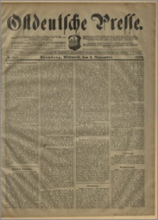 Ostdeutsche Presse. J. 26, № 260 (5 listopada 1902)