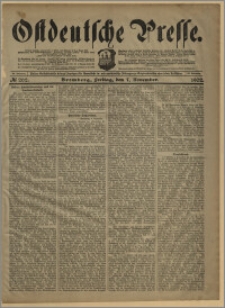 Ostdeutsche Presse. J. 26, № 262 (7 listopada 1902)