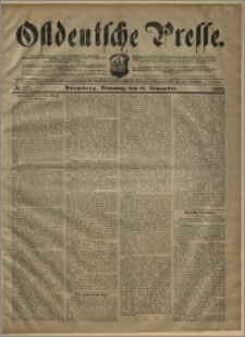 Ostdeutsche Presse. J. 26, № 271 (18 listopada 1902)