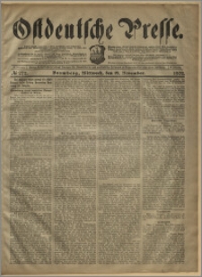 Ostdeutsche Presse. J. 26, № 272 (19 listopada 1902)