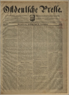 Ostdeutsche Presse. J. 26, № 273 (21 listopada 1902)