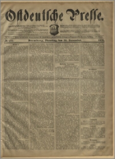 Ostdeutsche Presse. J. 26, № 276 (25 listopada 1902)