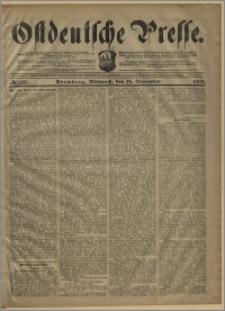 Ostdeutsche Presse. J. 26, № 277 (26 listopada 1902)