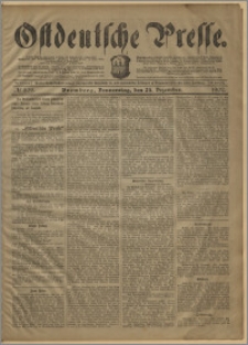 Ostdeutsche Presse. J. 26, № 302 (25 grudnia 1902)