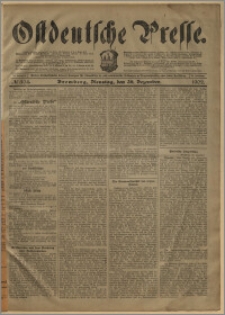 Ostdeutsche Presse. J. 26, № 304 (30 grudnia 1902)