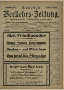 Bromberger Verkehrs-Zeitung : Ungemein wirksames Anzeigenblatt des deutschen Ostens. № 426 (kwiecień 1902)