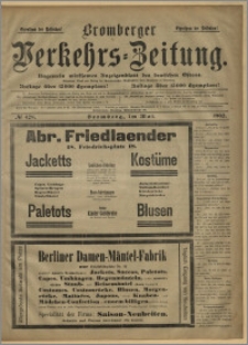 Bromberger Verkehrs-Zeitung : Ungemein wirksames Anzeigenblatt des deutschen Ostens. № 428 (maj 1902)