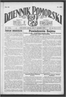 Dziennik Pomorski 1929.12.07, R. 9, nr 283