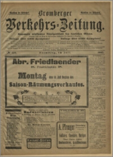 Bromberger Verkehrs-Zeitung : Ungemein wirksames Anzeigenblatt des deutschen Ostens. № 438 (lipiec 1902)