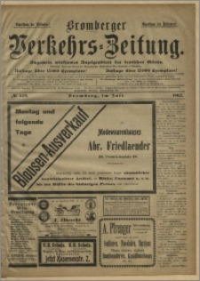 Bromberger Verkehrs-Zeitung : Ungemein wirksames Anzeigenblatt des deutschen Ostens. № 439 (lipiec 1902)