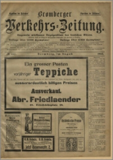 Bromberger Verkehrs-Zeitung : Ungemein wirksames Anzeigenblatt des deutschen Ostens. № 442 (sierpień 1902)