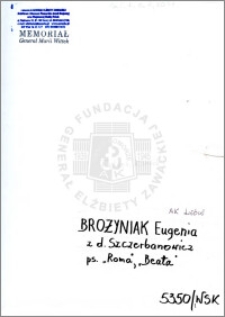 Brożyniak Eugenia