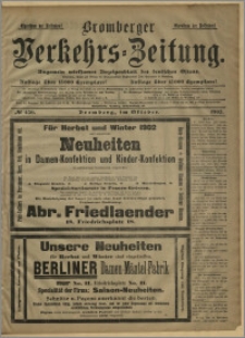 Bromberger Verkehrs-Zeitung : Ungemein wirksames Anzeigenblatt des deutschen Ostens. № 450 (październik 1902)