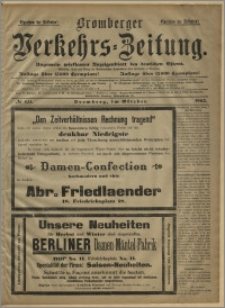 Bromberger Verkehrs-Zeitung : Ungemein wirksames Anzeigenblatt des deutschen Ostens. № 451 (październik 1902)