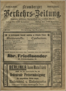 Bromberger Verkehrs-Zeitung : Ungemein wirksames Anzeigenblatt des deutschen Ostens. № 459 (grudzień 1902)