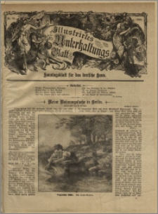 Illustrirtes Unterhaltungs Blatt : Sonntags-Beilage zur Ostdeutschen Presse und deren Sonder-Ausgaben. Nr. 36 [(wrzesień 1902)] / redaktor odpowiedzialny Aug. Krebs