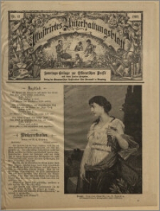 Illustrirtes Unterhaltungs Blatt : Sonntags-Beilage zur Ostdeutschen Presse und deren Sonder-Ausgaben. Nr. 41 [(październik 1902)] / redaktor odpowiedzialny Aug. Krebs